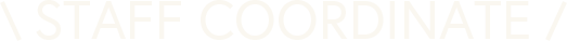 STAFF COORDINATE