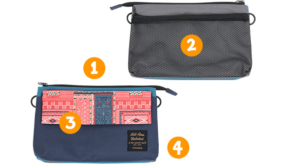 マルチプルショルダーバッグー全体写真