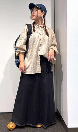 スタッフコーデ写真