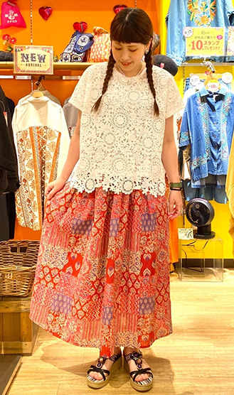 スタッフコーデ写真