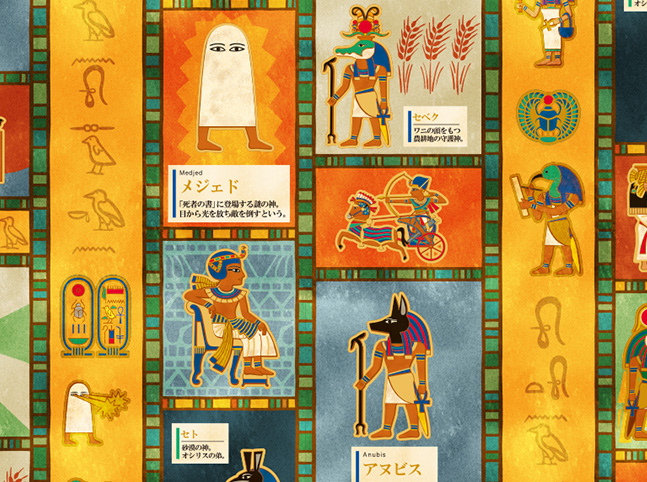 古代エジプト編ー柄