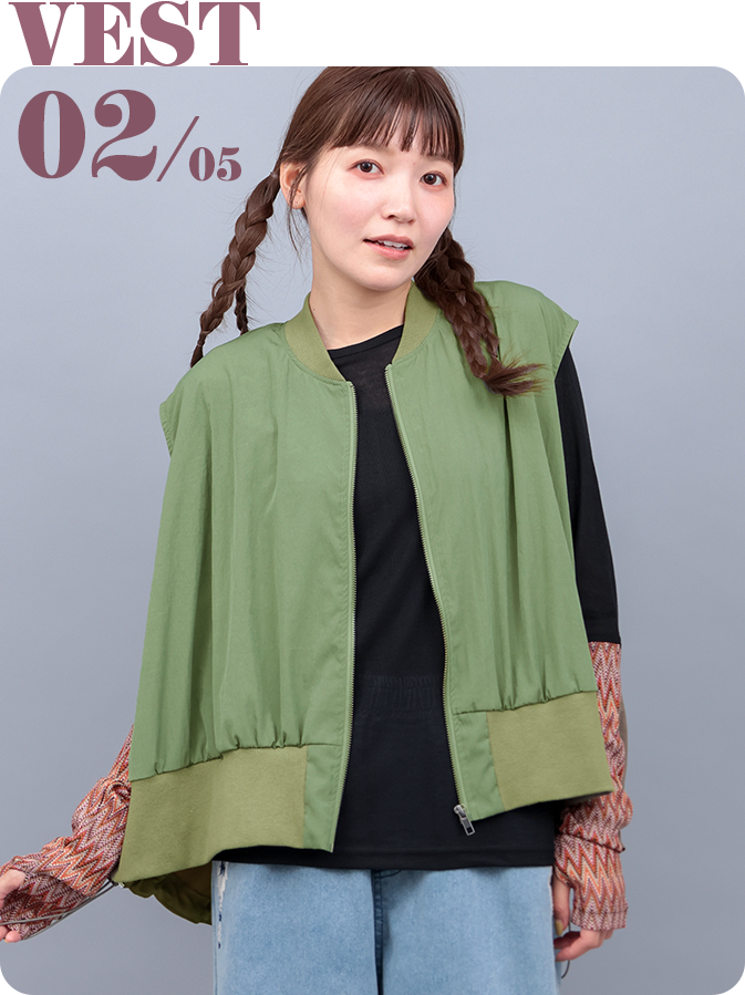 着用写真/カーキ