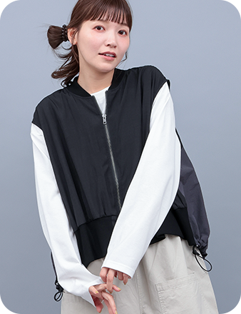 着用写真/ブラック