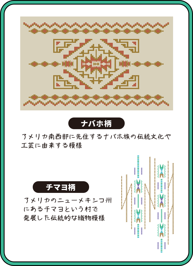 ネイティブ柄ー説明