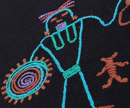 刺繍アップ