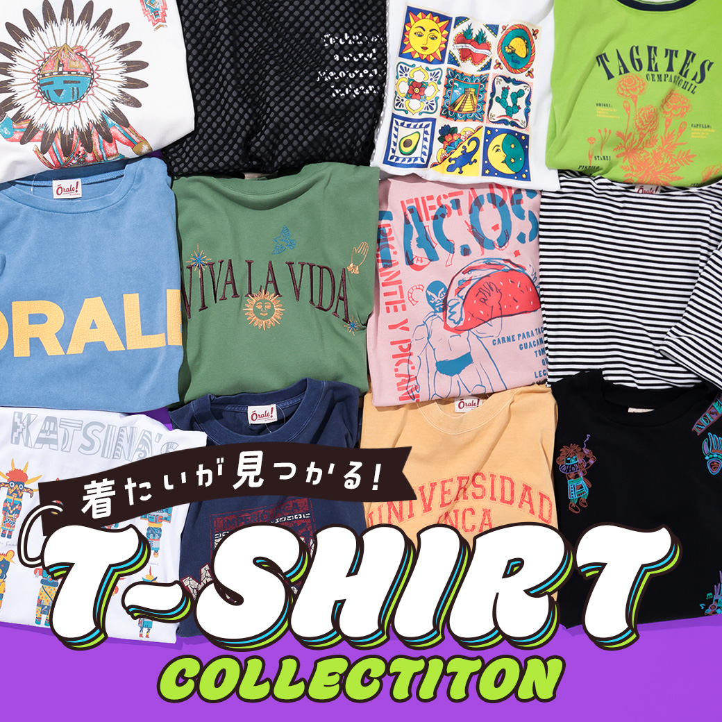 【TOPICS】Tシャツコレクション26ss
