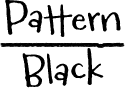 pattern/black